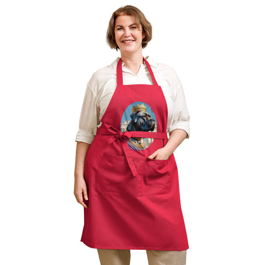 Organic cotton apron-Cane Corso V2