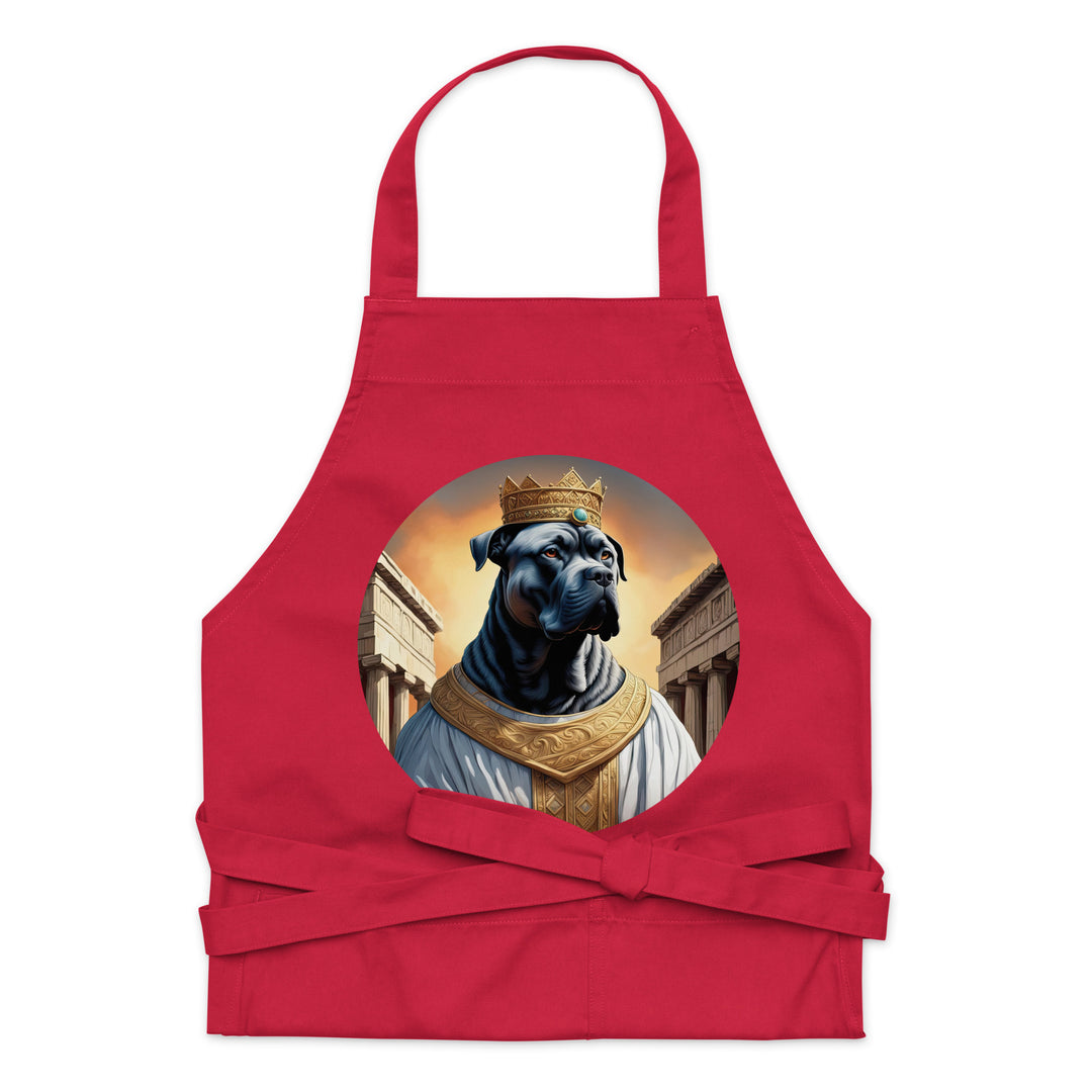 Organic cotton apron-Cane Corso V3