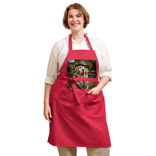 Golden Retriever- Organic cotton apron