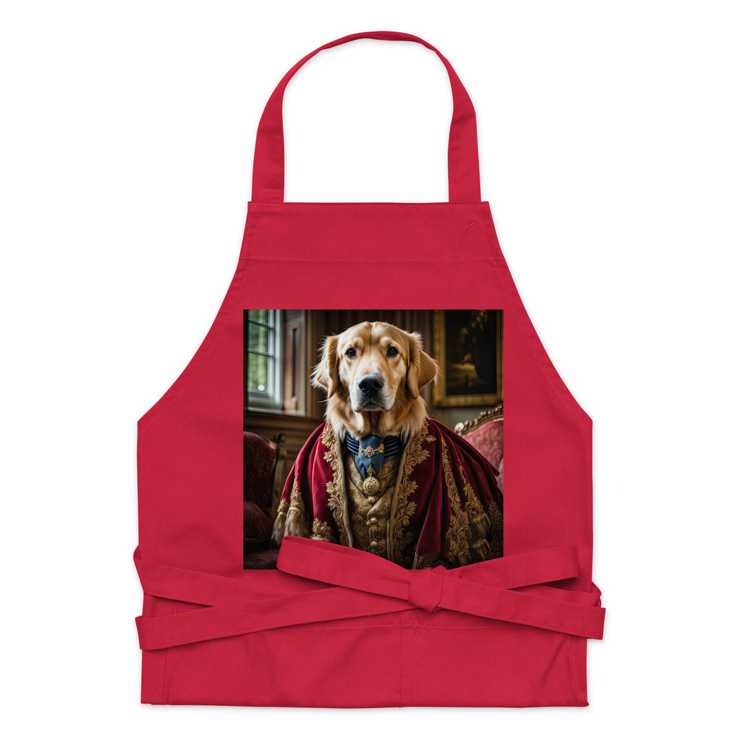 Golden Retriever- Organic cotton apron v3