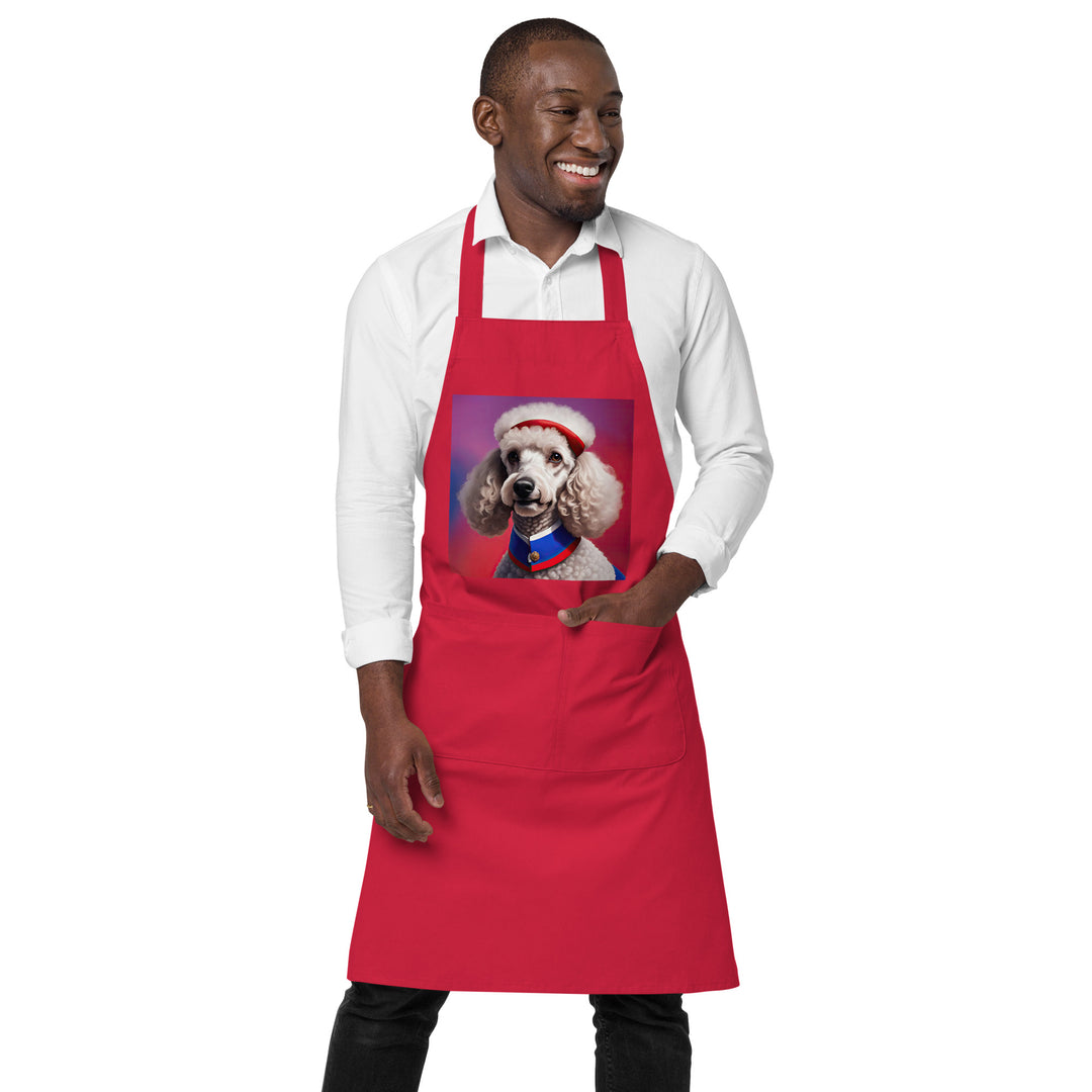 Poodle- Organic cotton apron
