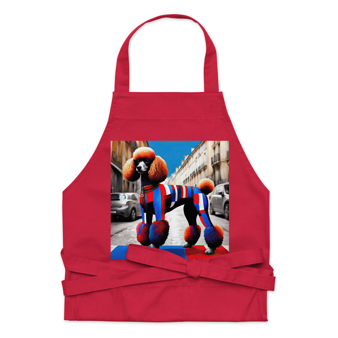 Poodle- Organic cotton apron v2