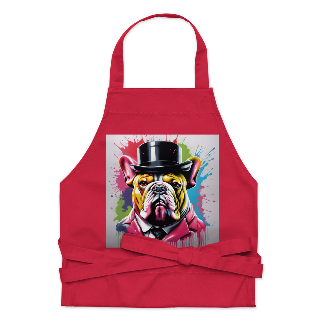 Bulldog- Organic cotton apron v2