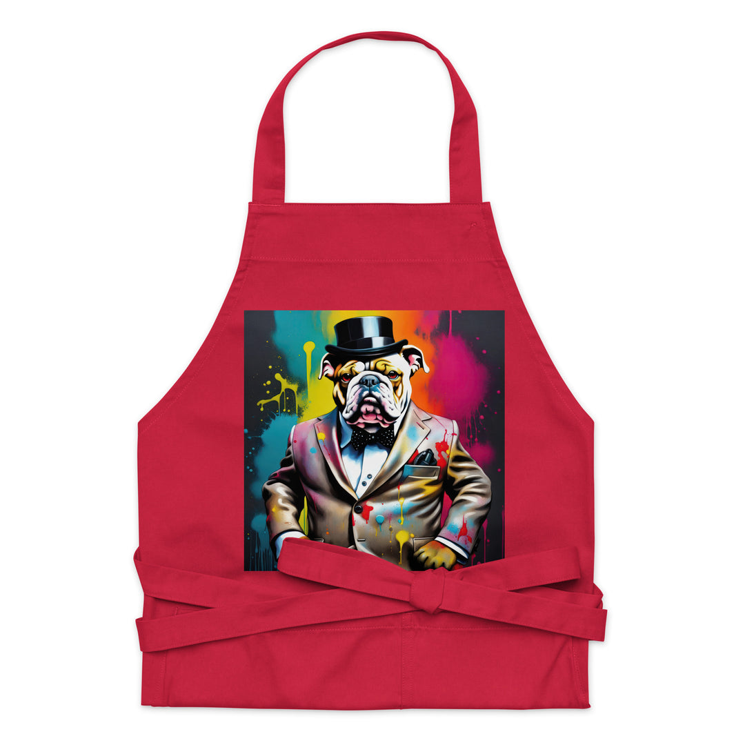 Bulldog- Organic cotton apron v3