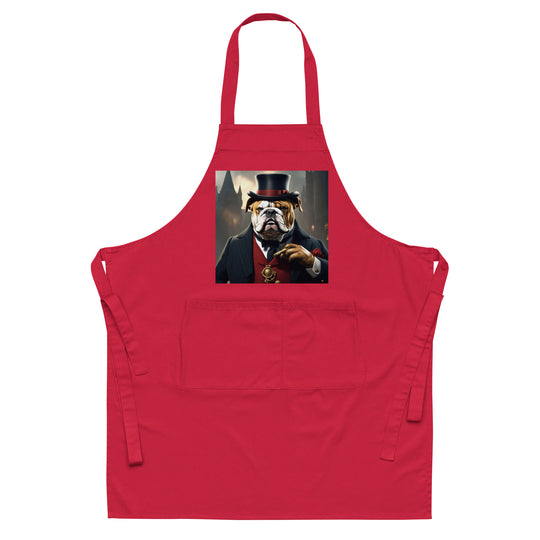 Bulldog- Organic cotton apron v5