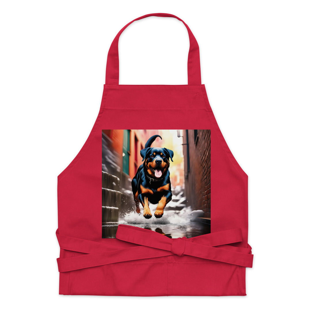 Rottweiler- Organic cotton apron v2