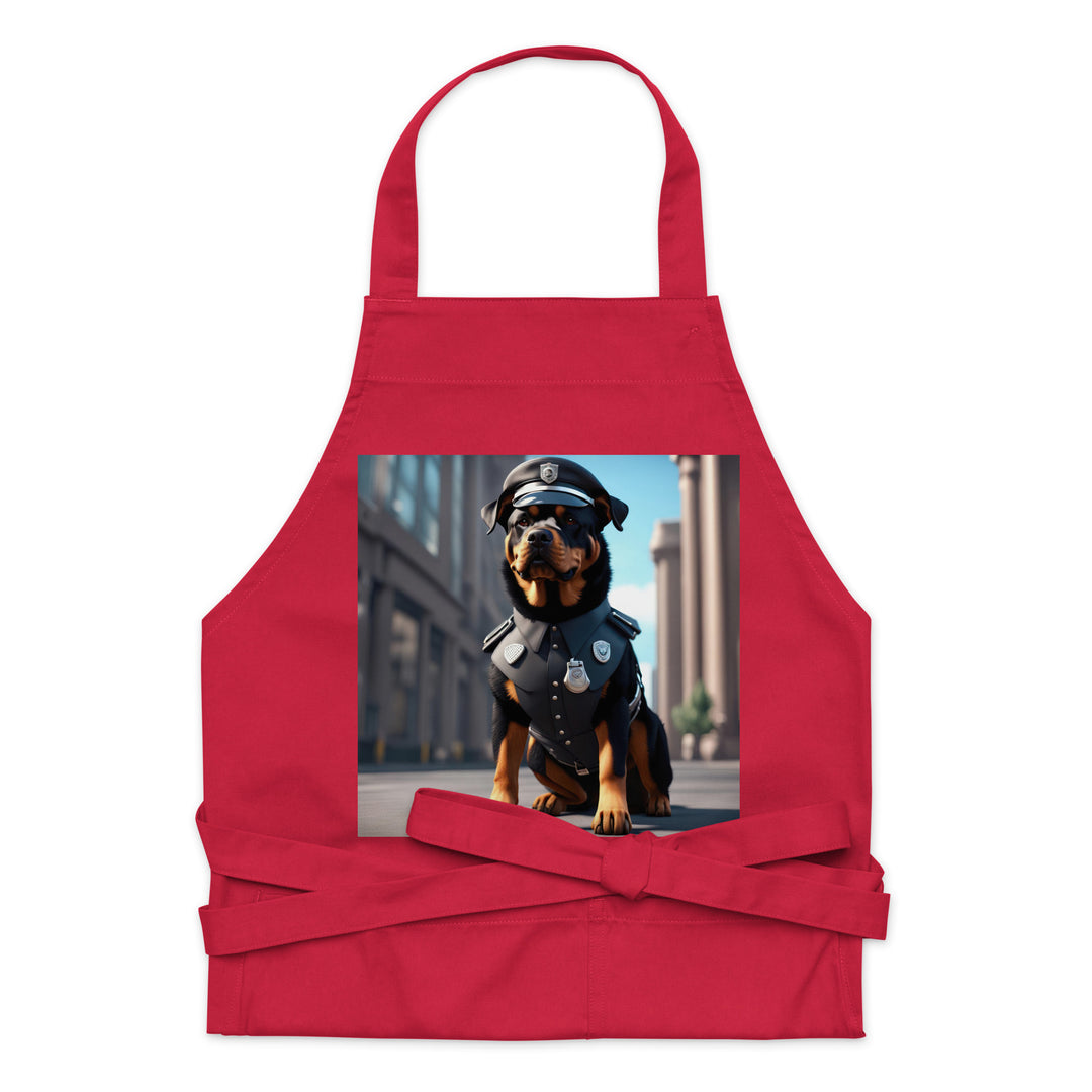 Rottweiler- Organic cotton apron v3