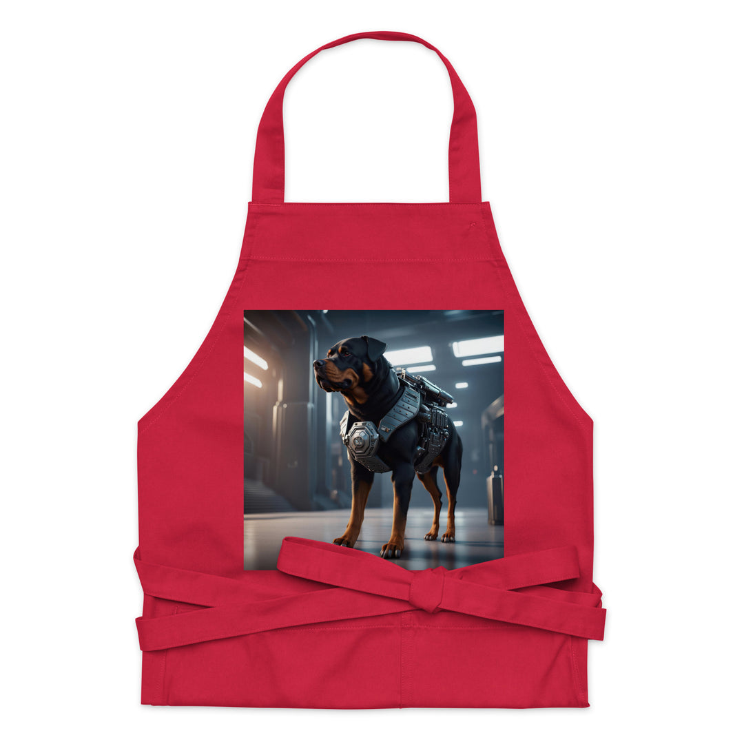 Rottweiler- Organic cotton apron v4