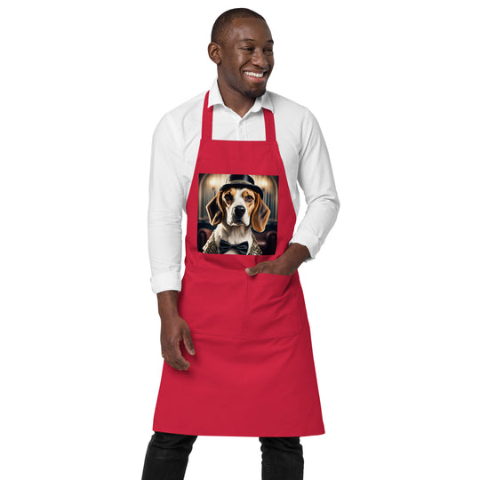 Beagle- Organic cotton apron