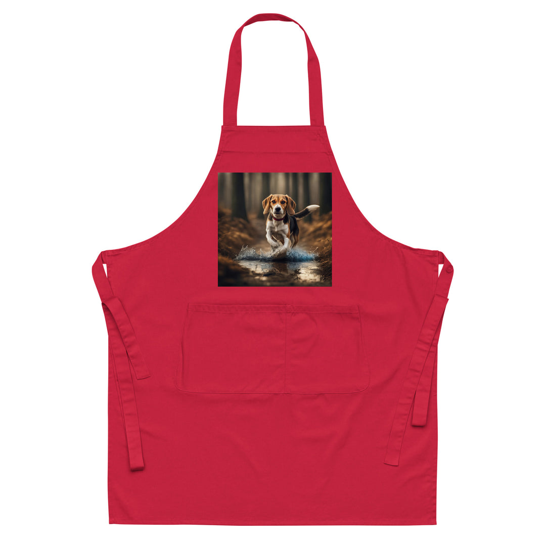 Beagle- Organic cotton apron v3