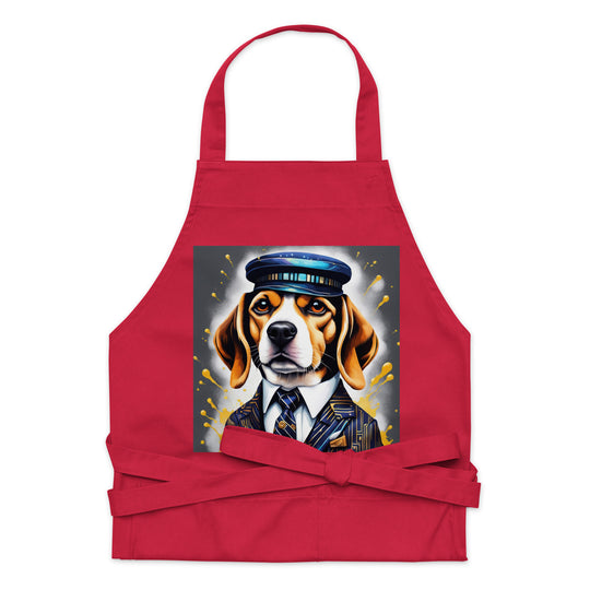 Beagle- Organic cotton apron v5