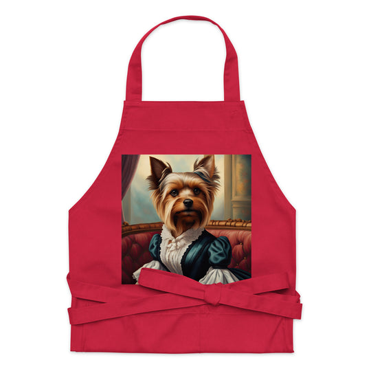Yorkshire Terrier- Organic cotton apron v2