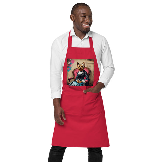 Yorkshire Terrier- Organic cotton apron v3