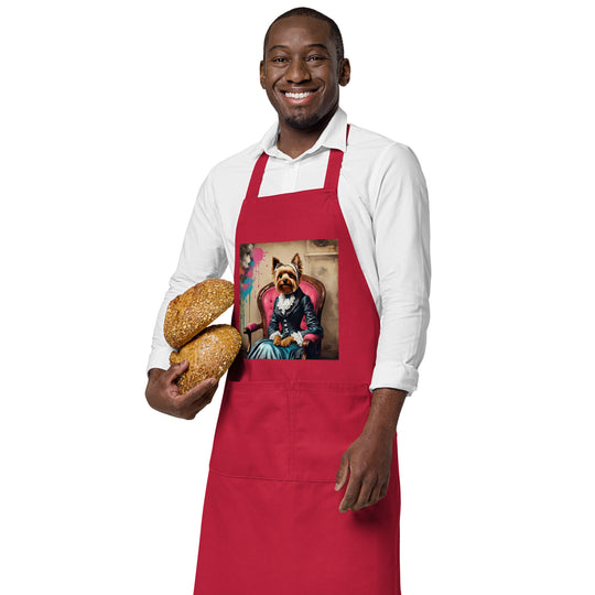 Yorkshire Terrier- Organic cotton apron v3