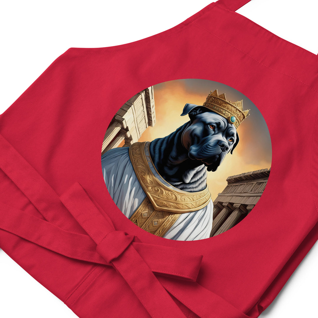 Organic cotton apron-Cane Corso V3