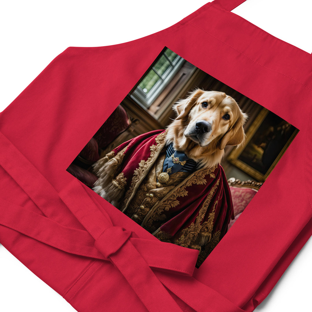 Golden Retriever- Organic cotton apron v3