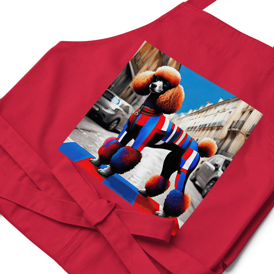 Poodle- Organic cotton apron v2