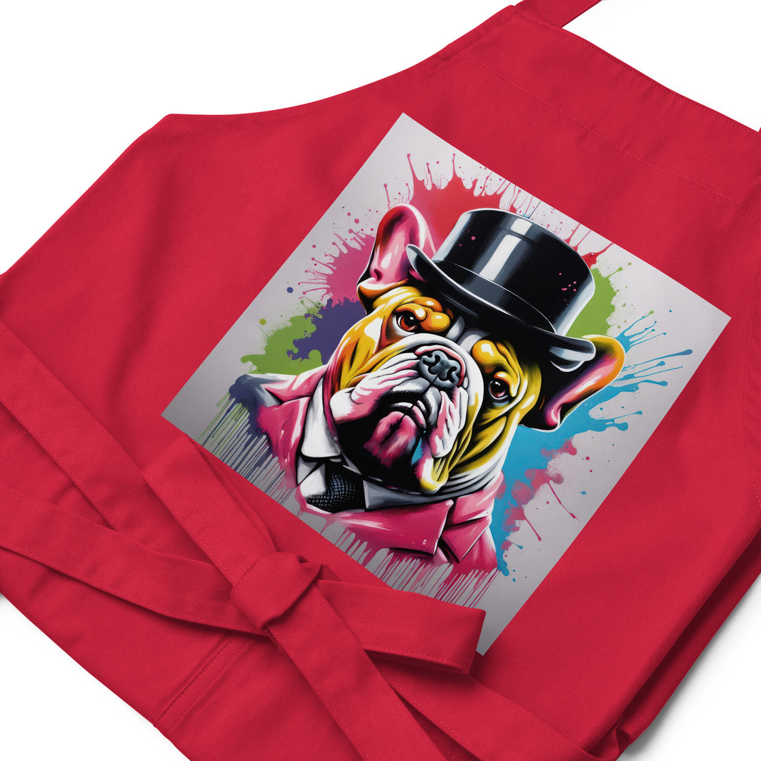 Bulldog- Organic cotton apron v2