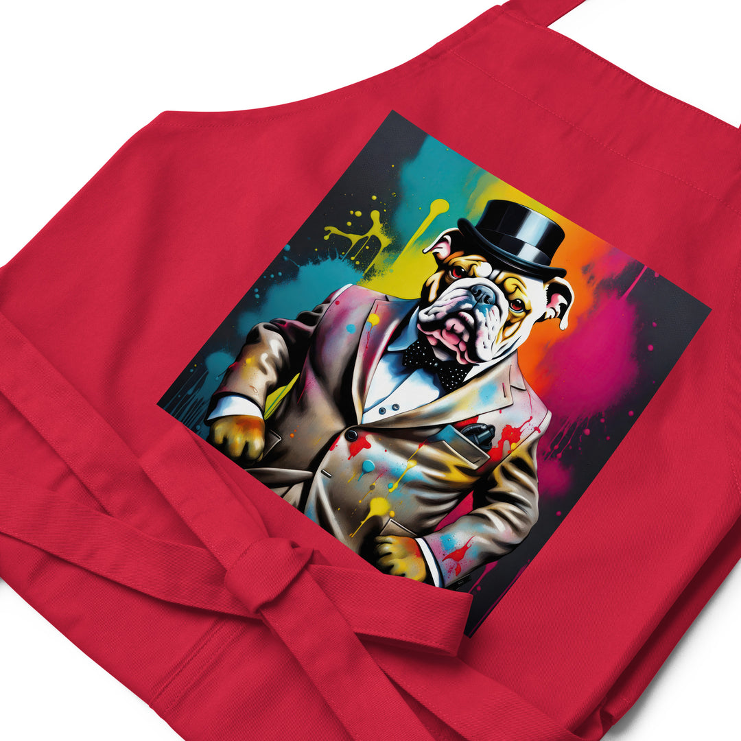 Bulldog- Organic cotton apron v3