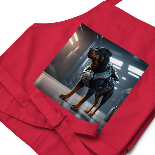 Rottweiler- Organic cotton apron v4