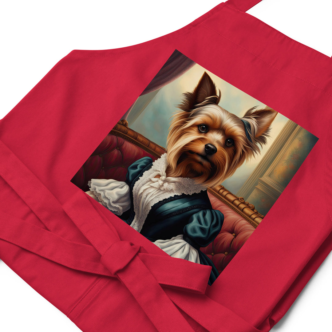 Yorkshire Terrier- Organic cotton apron v2