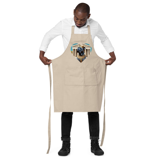 Organic cotton apron-Cane Corso