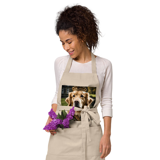 Golden Retriever- Organic cotton apron v2