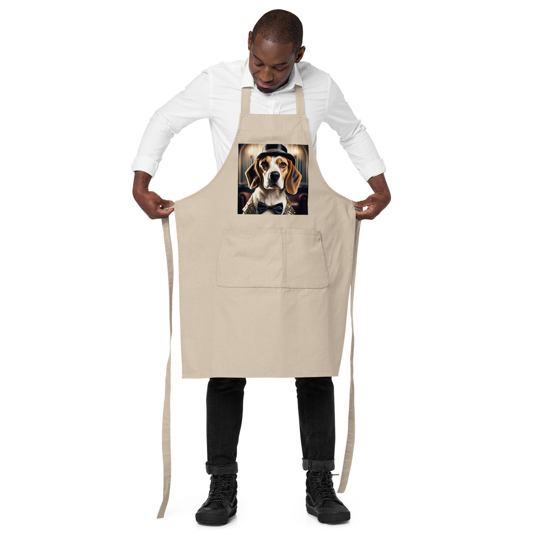 Beagle- Organic cotton apron