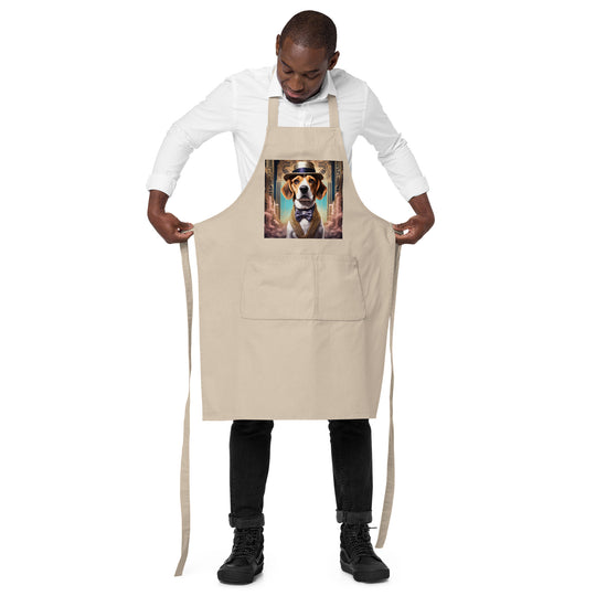 Beagle- Organic cotton apron v2