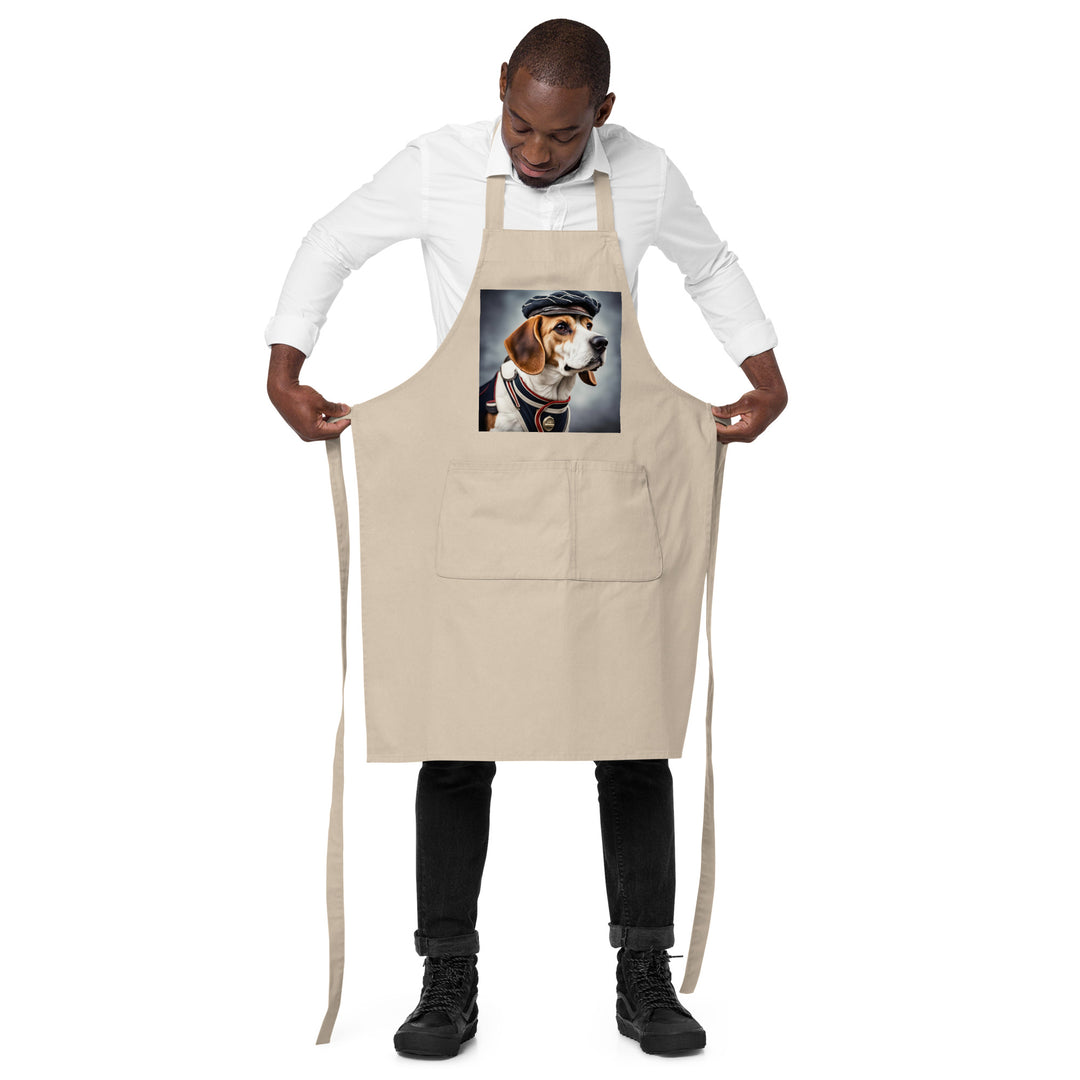 Beagle- Organic cotton apron v4