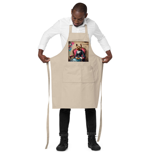 Yorkshire Terrier- Organic cotton apron v3