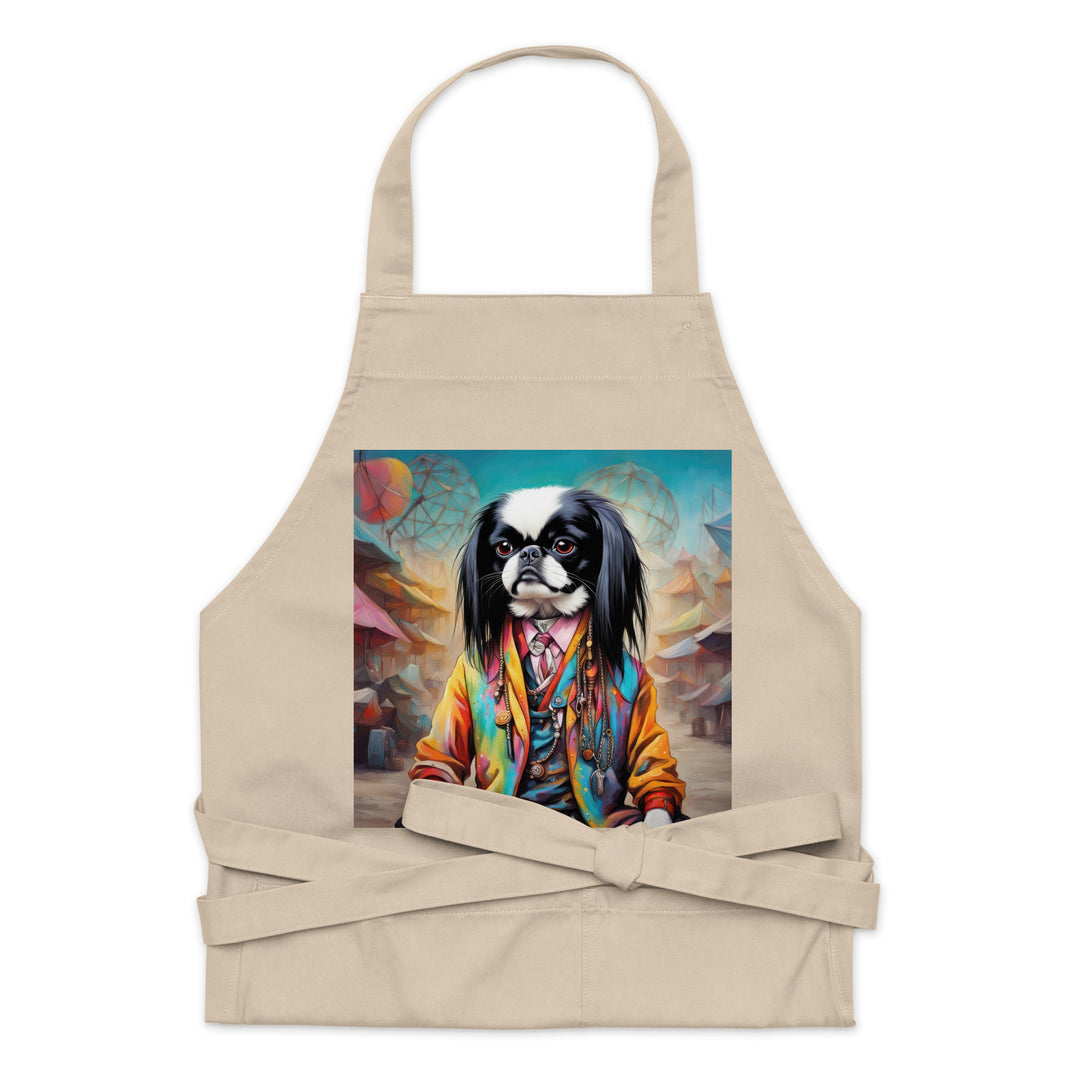 Organic cotton apron-Japanese Chin