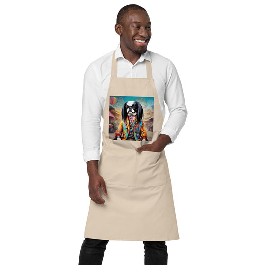 Organic cotton apron-Japanese Chin