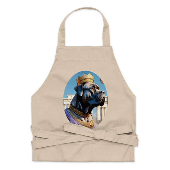 Organic cotton apron-Cane Corso V2