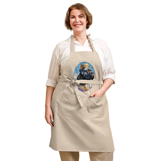 Organic cotton apron-Cane Corso V2