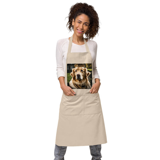 Golden Retriever- Organic cotton apron v2