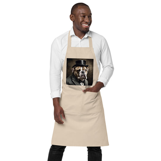 Bulldog- Organic cotton apron