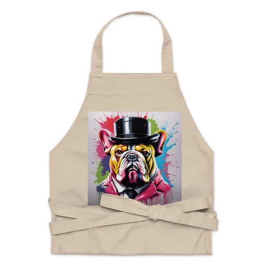 Bulldog- Organic cotton apron v2