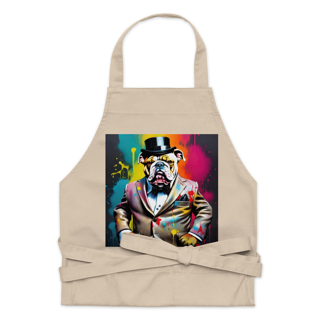 Bulldog- Organic cotton apron v3