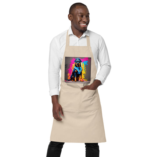 Rottweiler- Organic cotton apron