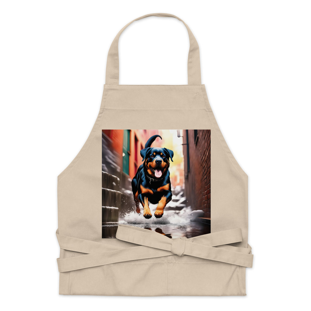 Rottweiler- Organic cotton apron v2