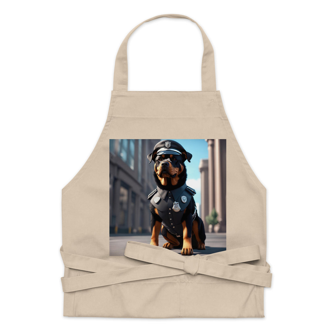 Rottweiler- Organic cotton apron v3