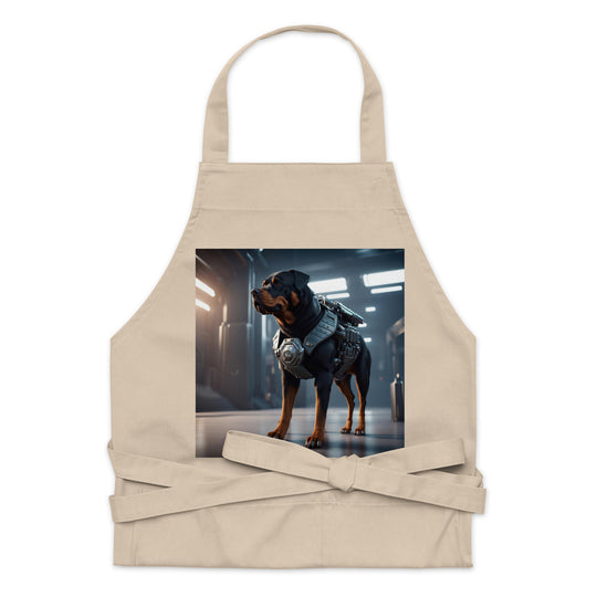 Rottweiler- Organic cotton apron v4