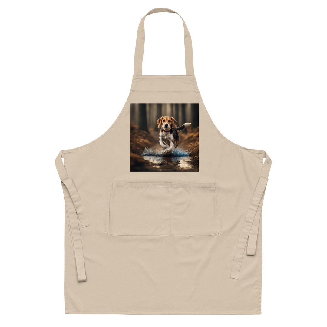 Beagle- Organic cotton apron v3