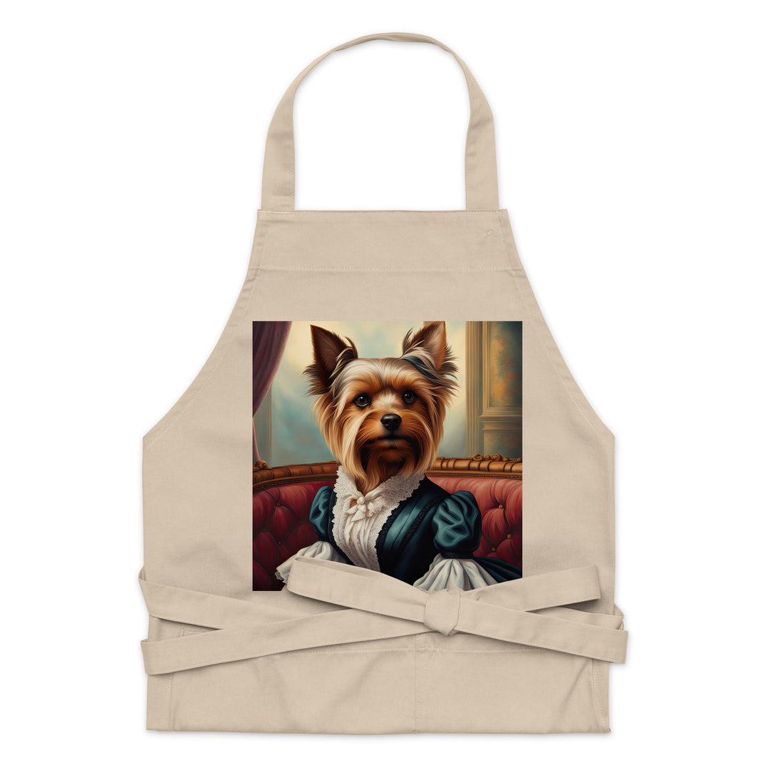 Yorkshire Terrier- Organic cotton apron v2