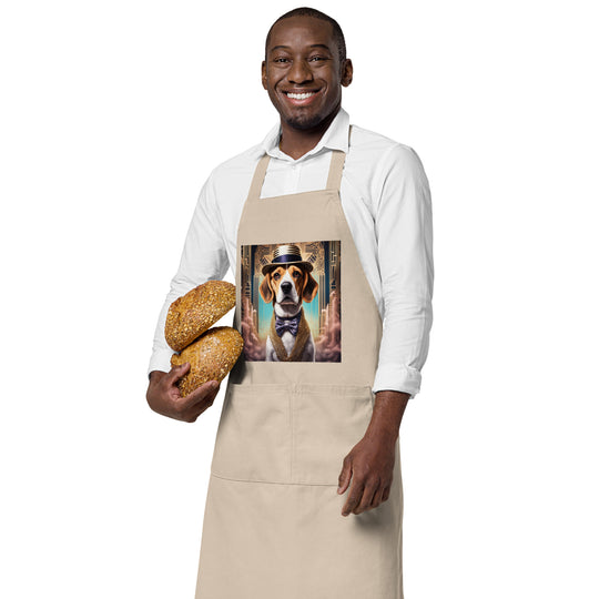 Beagle- Organic cotton apron v2