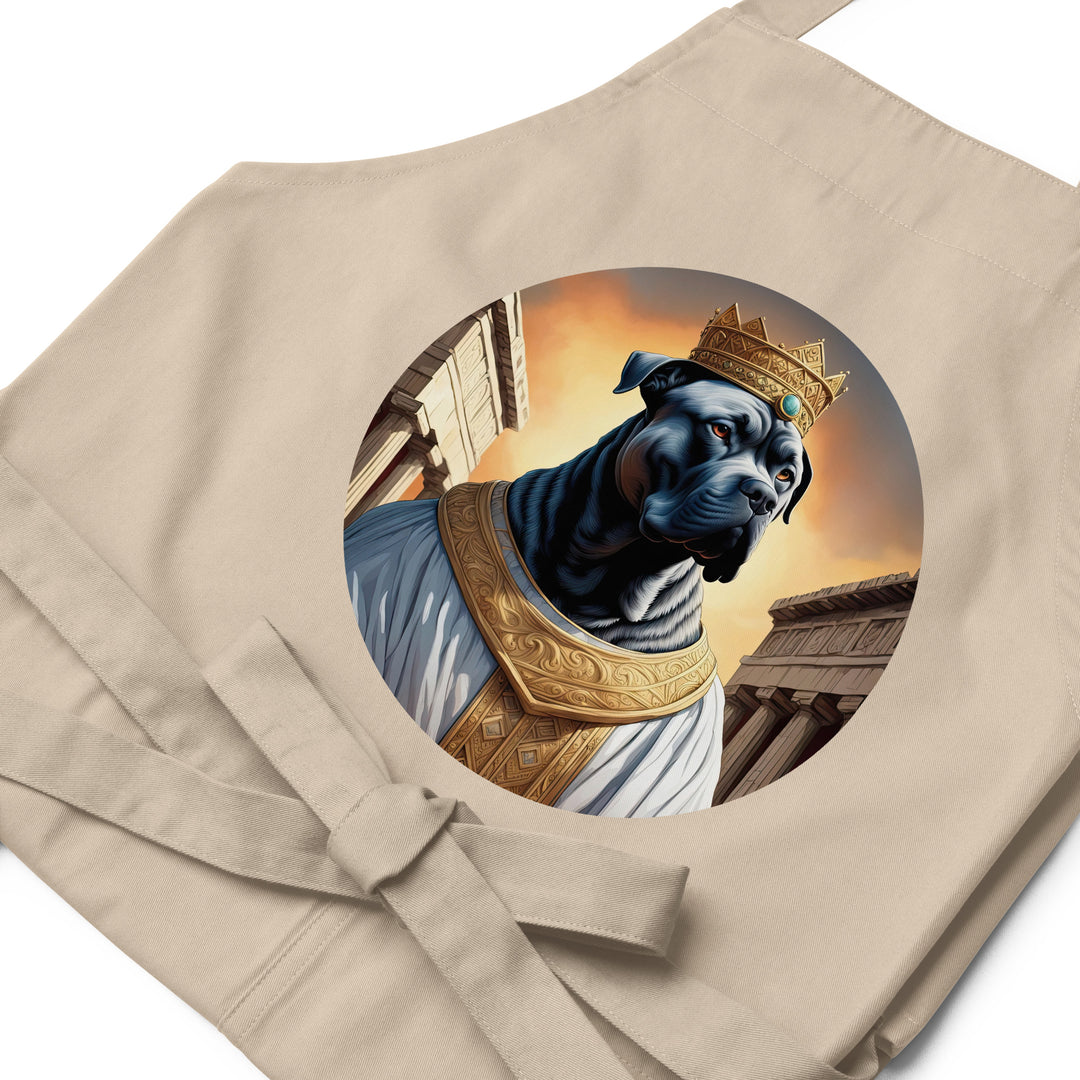 Organic cotton apron-Cane Corso V3