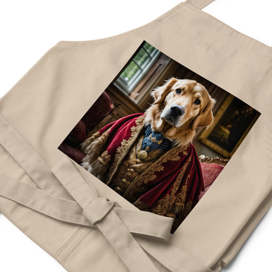 Golden Retriever- Organic cotton apron v3