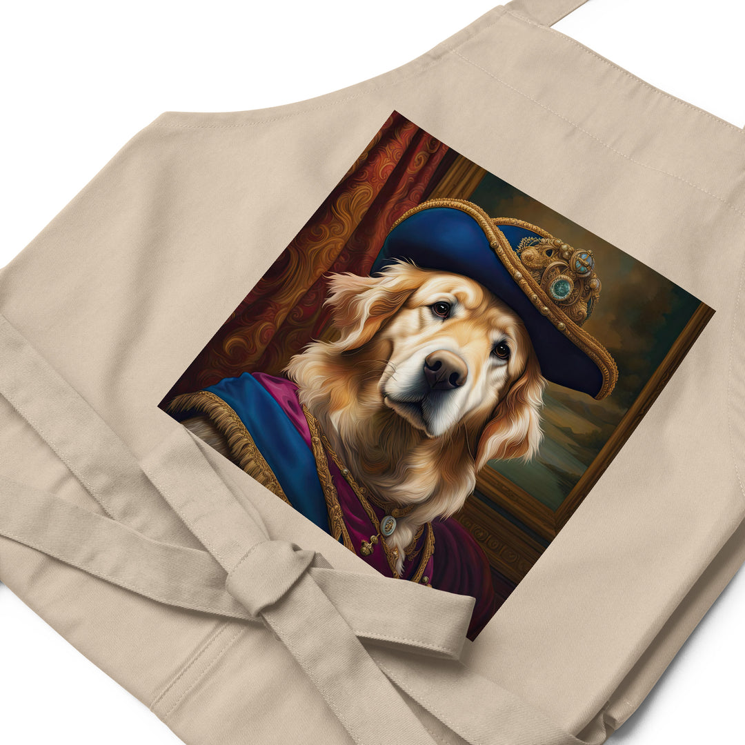 Golden Retriever- Organic cotton apron v5