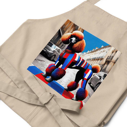 Poodle- Organic cotton apron v2